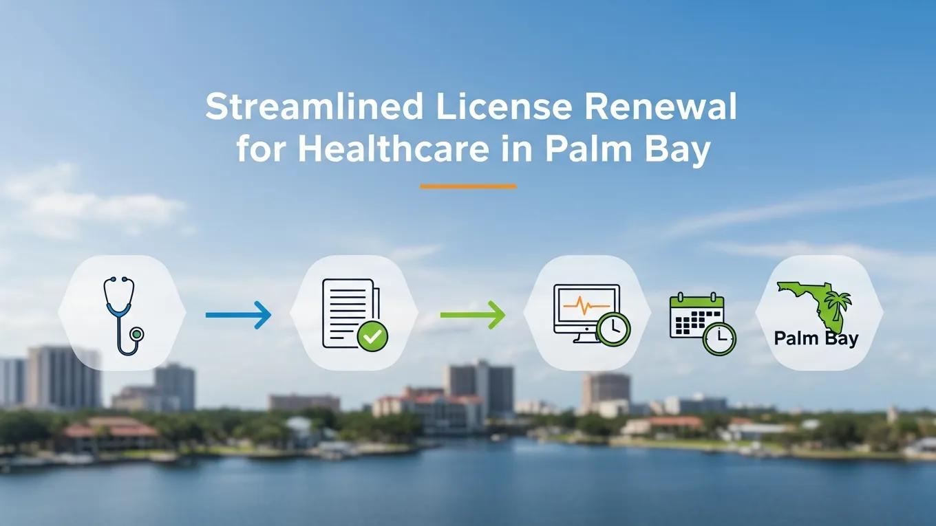 Streamlined License Renewal for Healthcare in Palm Bay